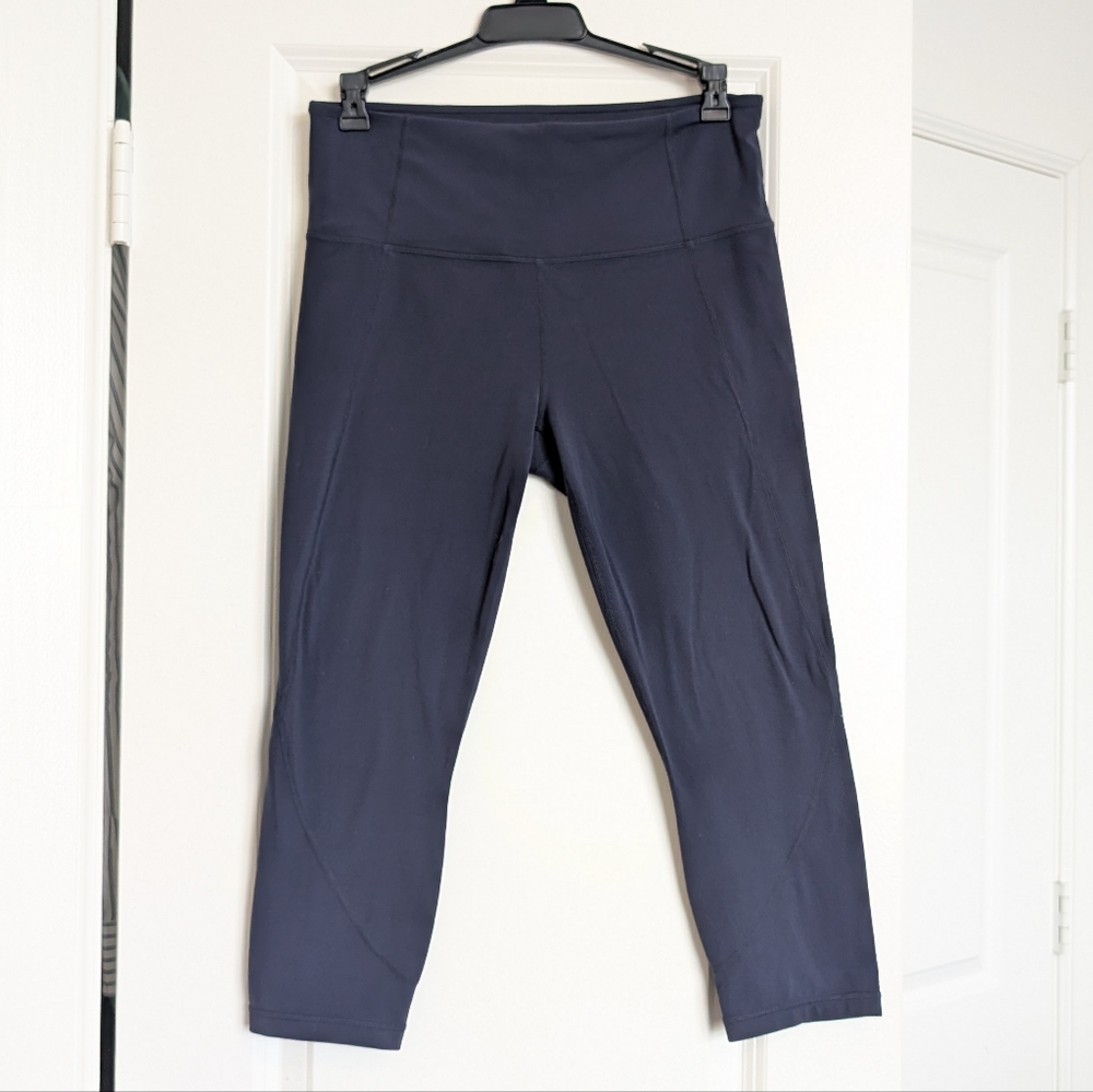 Athleta Dark Blue Activewear Top